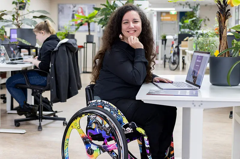Meer inclusiviteit op de werkvloer: Nadia strijdt ervoor